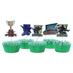 Harry Potter Toppers para Pasteles, Quidditch, Set de 30