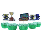 Harry Potter Toppers para Pasteles, Quidditch, Set de 30