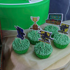 Harry Potter Toppers para Pasteles, Quidditch, Set de 30