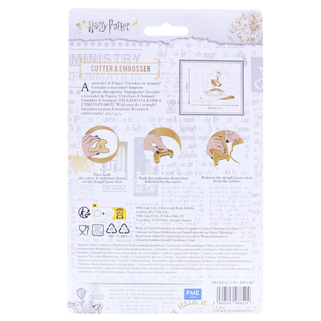Sorting Hat Cookie Cutter & Embosser