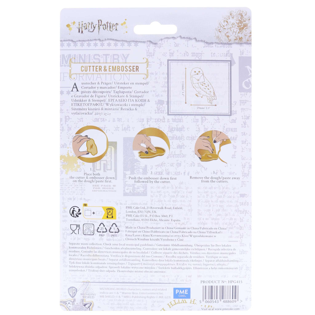 Hedwig Cookie Cutter & Embosser