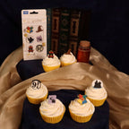 Hogwarts Edible Cupcake Toppers Pk/6 (11.1g)