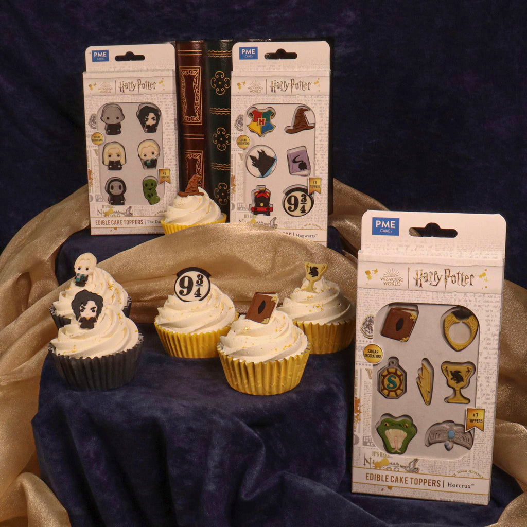 Hogwarts Edible Cupcake Toppers Pk/6 (11.1g)
