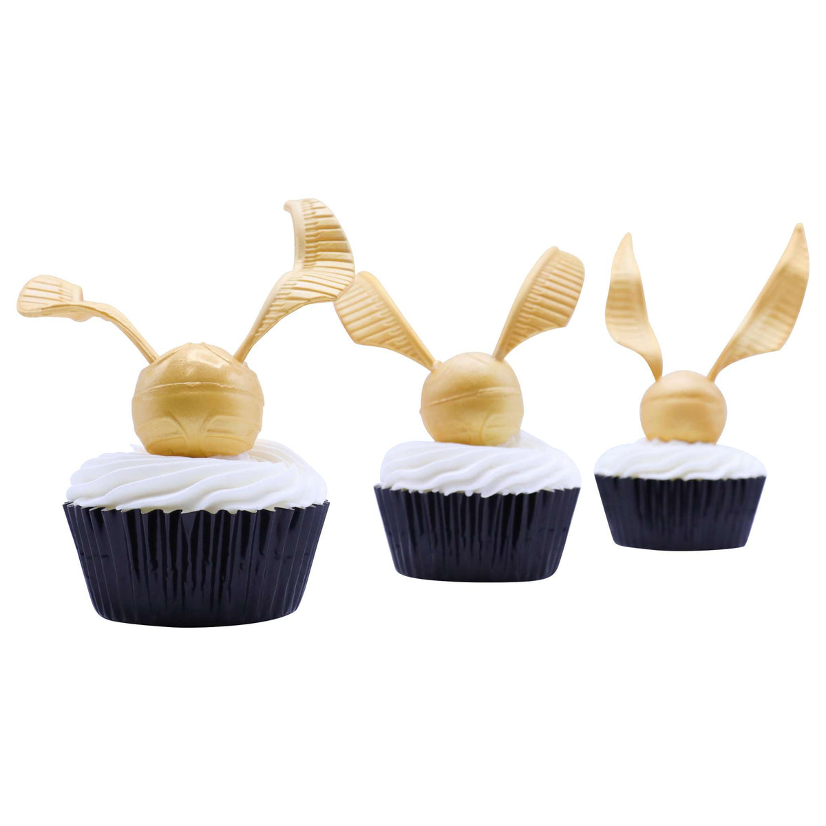 Harry Potter Fondant Mal, Quidditch Golden Snitch, 4 stuks