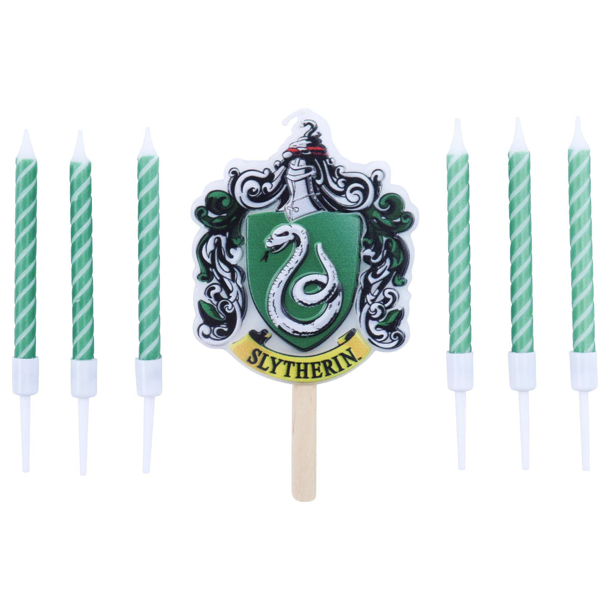 Harry Potter Set Bougies, 7 pièces, Serpentard