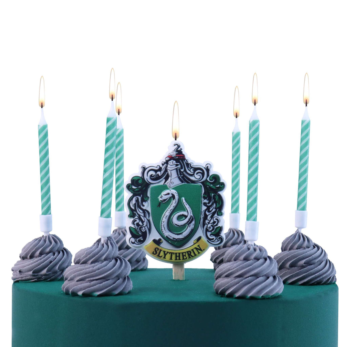 Harry Potter Set Bougies, 7 pièces, Serpentard