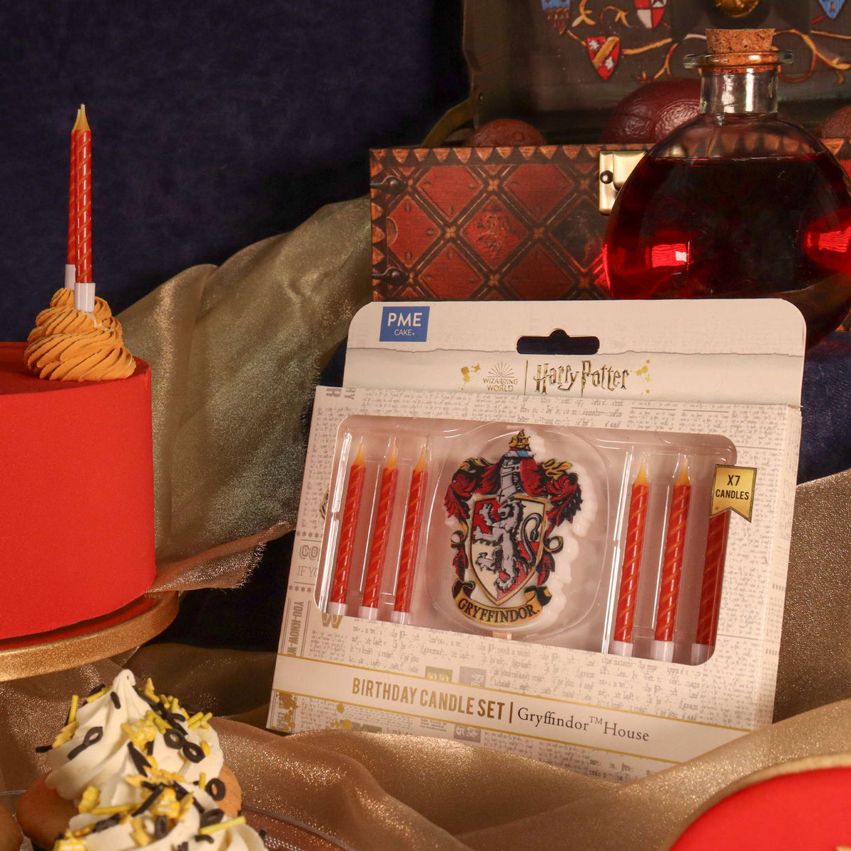 Gryffindor House Candle Set Of 7