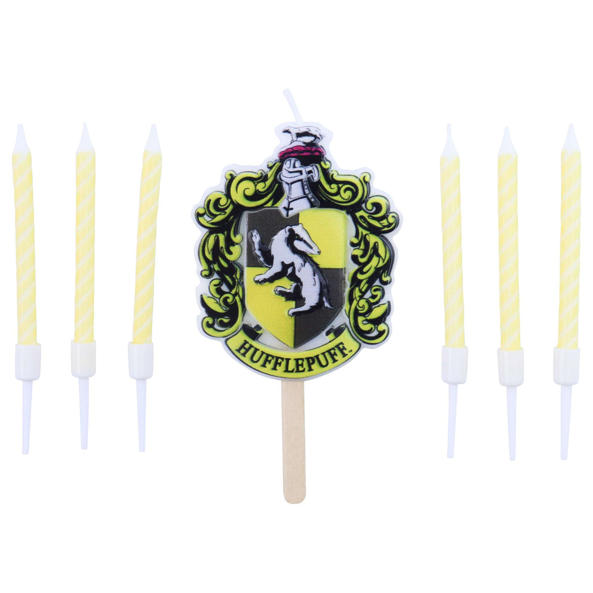 Harry Potter Set Bougies, 7 pièces, Poufsouffle
