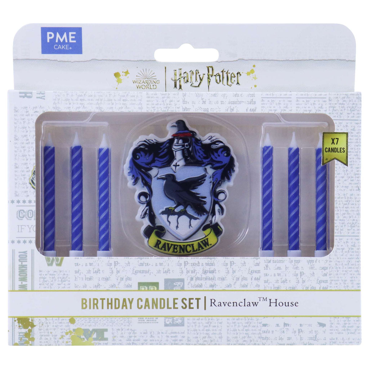 Harry Potter Kerzen 7er-set, Ravenclaw