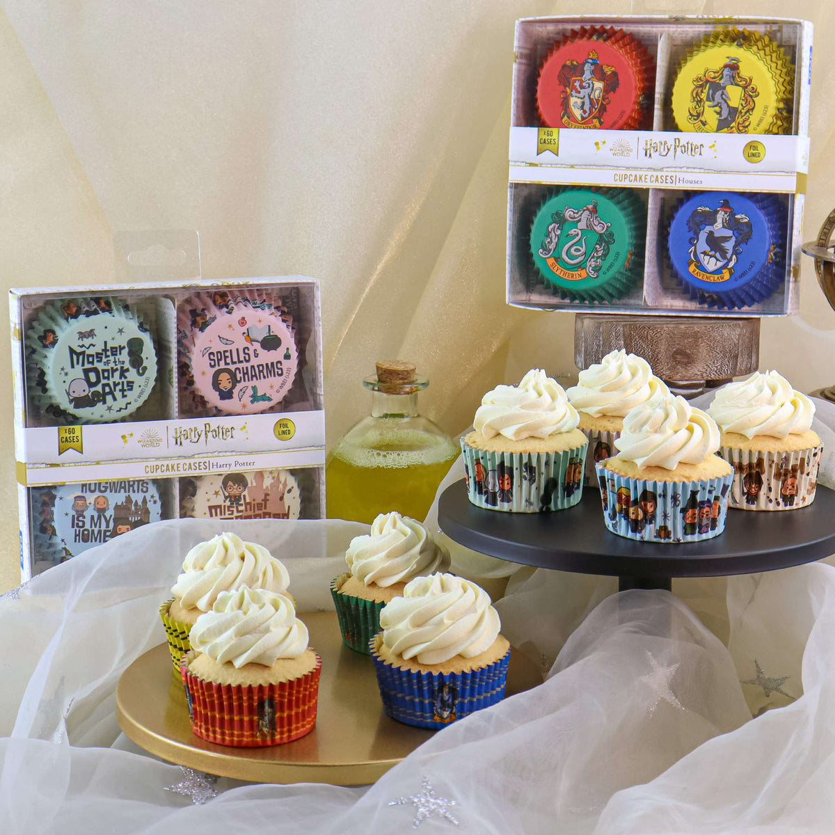 Houses Foil Lined Cupcake Case Set  Pk/60