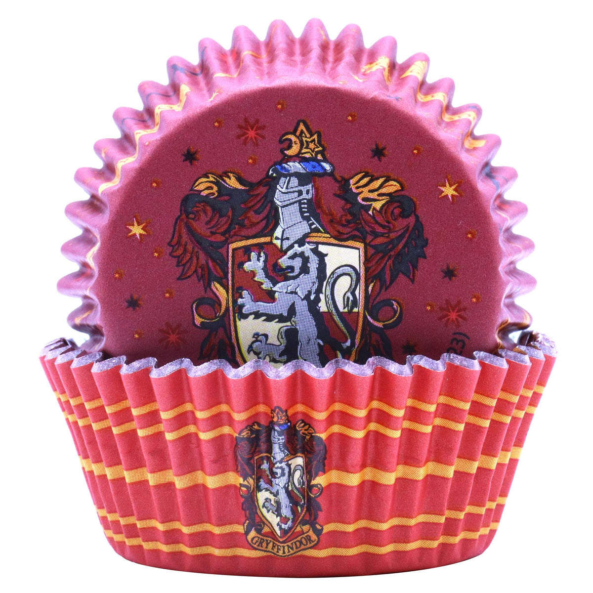 Harry Potter Cupcake vormpjes met Folievoering, 30 stuks, Gryffindor