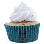 Harry Potter Caissettes à cupcakes en Aluminium, 30 pièces, Serpentard