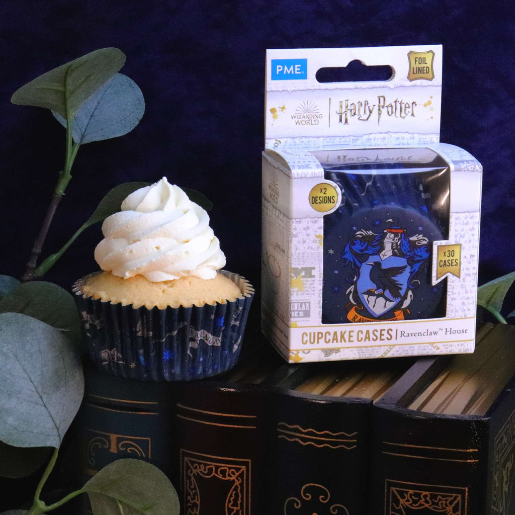 Harry Potter Cupcake-förmchen Folienbeschichtet, 30er-set, Ravenclaw