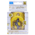 Hufflepuff House Foil Lined Cupcake Cases  Pk/30
