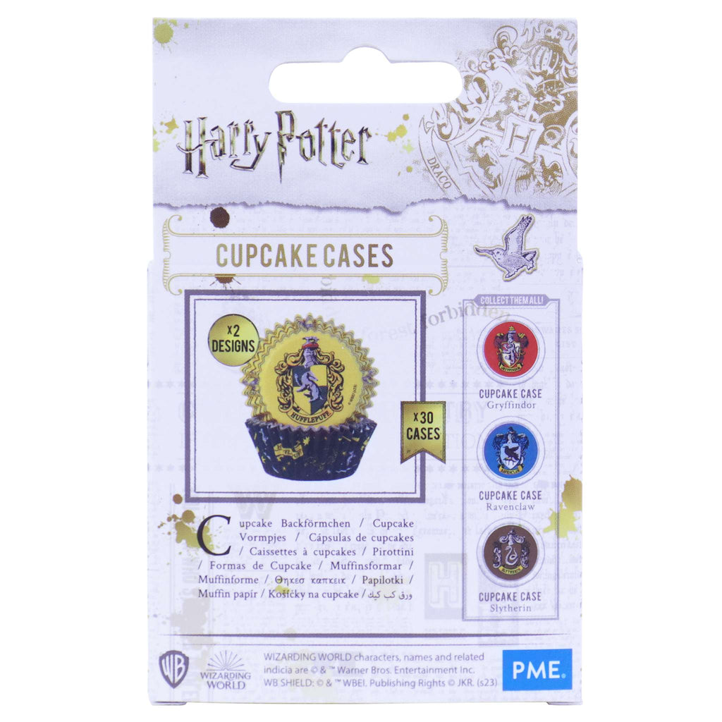 Hufflepuff House Foil Lined Cupcake Cases  Pk/30