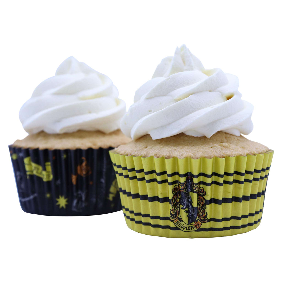 Harry Potter Cupcake vormpjes met Folievoering, 30 stuks, Hufflepuff