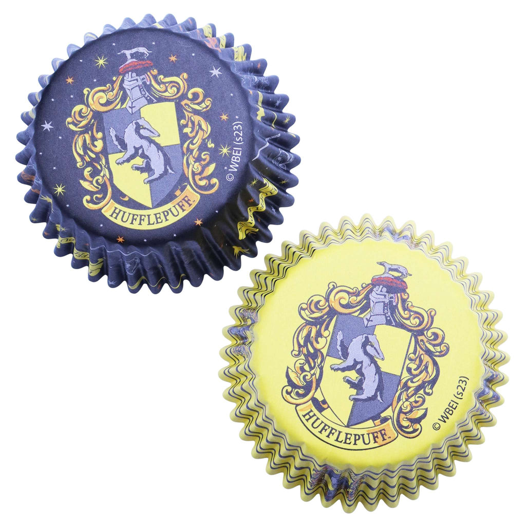 Hufflepuff House Foil Lined Cupcake Cases  Pk/30