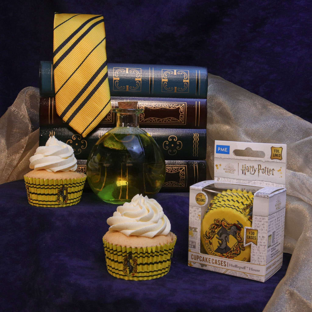 Hufflepuff House Foil Lined Cupcake Cases  Pk/30