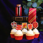 Gryffindor House Cake Toppers Set Of 15