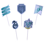 Harry Potter Toppers de Gâteau, 15 pièces, Serpentard