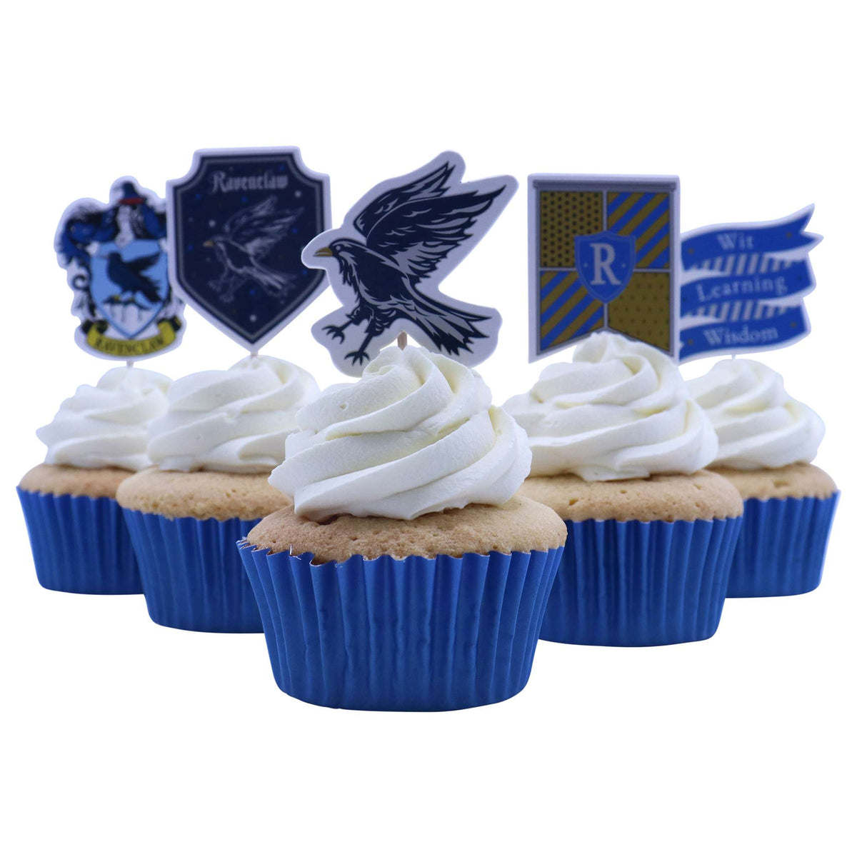 Ravenclaw House Cake Toppers Set Of 15