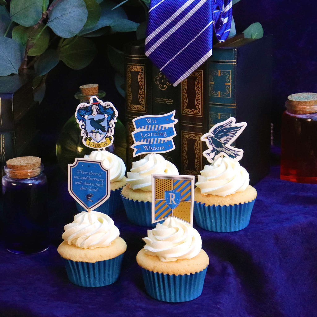 Ravenclaw House Cake Toppers Set Of 15