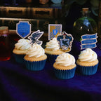 Ravenclaw House Cake Toppers Set Of 15