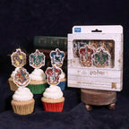 Harry Potter Toppers de Gâteau, 15 pièces, Blason de Poudlard