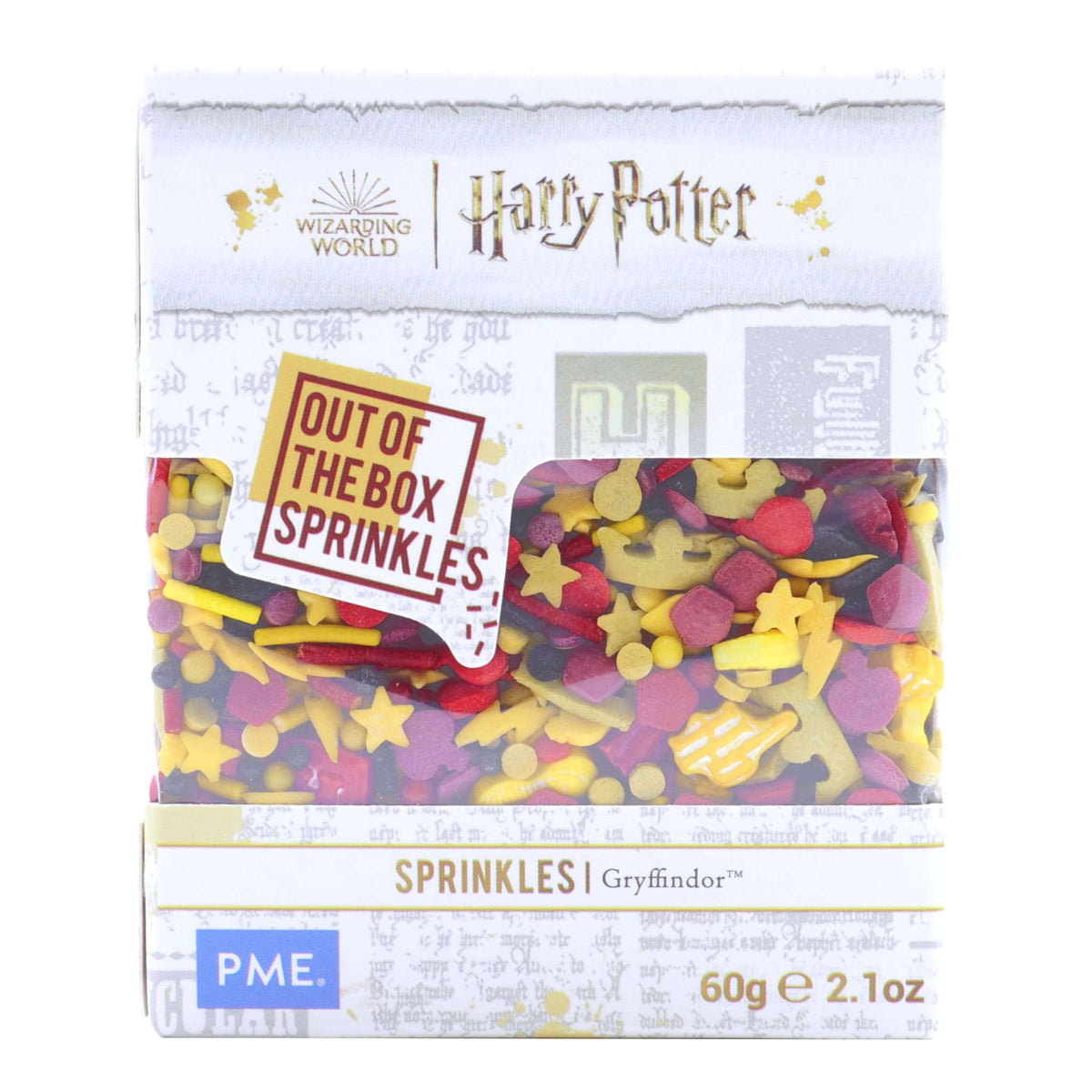 Harry Potter 60g Sprinkles en sucre, Gryffondor