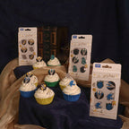 Harry Potter Eetbare Cupcake Toppers, 6 stuks, Hufflepuff