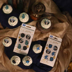 Harry Potter Essbare Zucker Tortenaufsatz, 6er-set, Ravenclaw