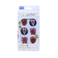 Harry Potter Essbare Zucker Tortenaufsatz, 6er-set, Gryffindor