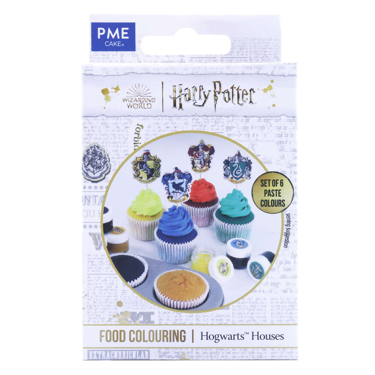Hogwarts Houses Paste Colours Kit Set Of 6 (60g)