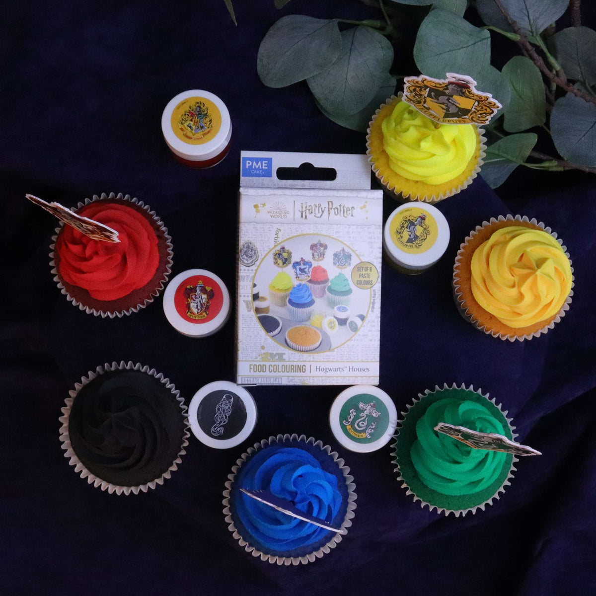 Hogwarts Houses Paste Colours Kit Set Of 6 (60g)