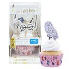 Harry Potter Set de 24 caissettes à cupcakes et toppers, Harry Potter