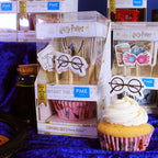 Harry Potter Set de 24 caissettes à cupcakes et toppers, Harry Potter