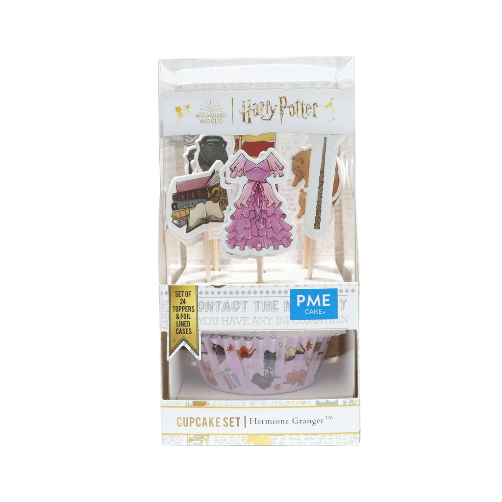 Harry Potter Bakförmchen & Tortenaufsatz Set, 24 stück, Hermione Granger