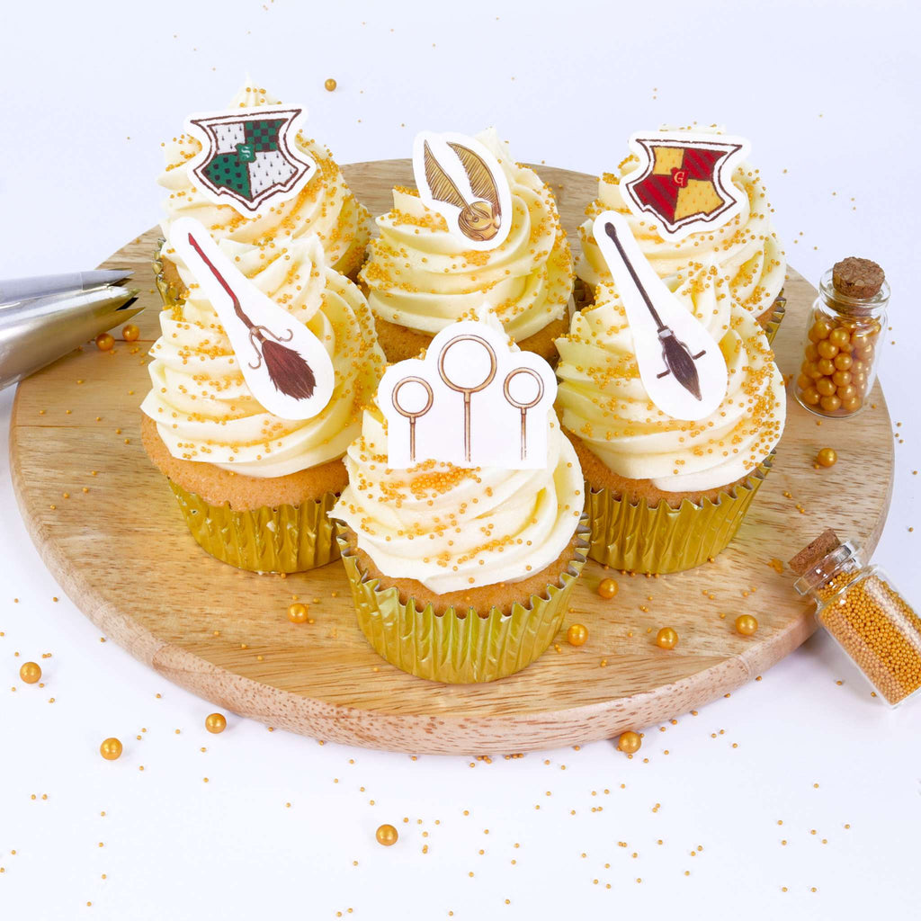 Quidditch Edible Cupcake Toppers Set Of 24  (24g)