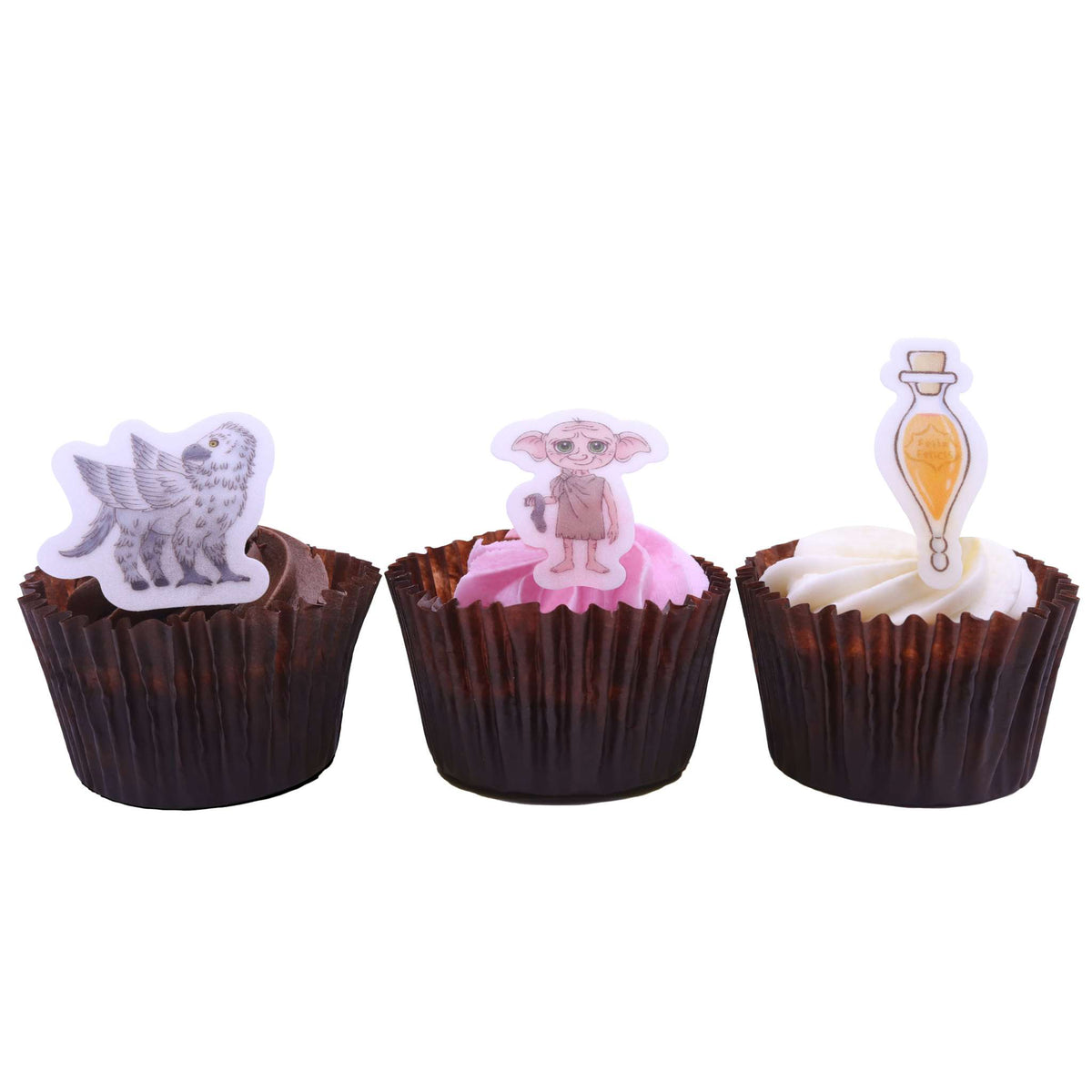 Harry Potter Edible Cupcake Toppers Set Of 24 (24g)
