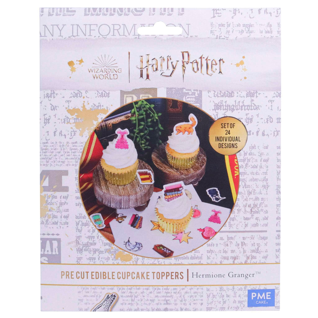 Hermione Granger Edible Cupcake Toppers Set Of 24 (24g)