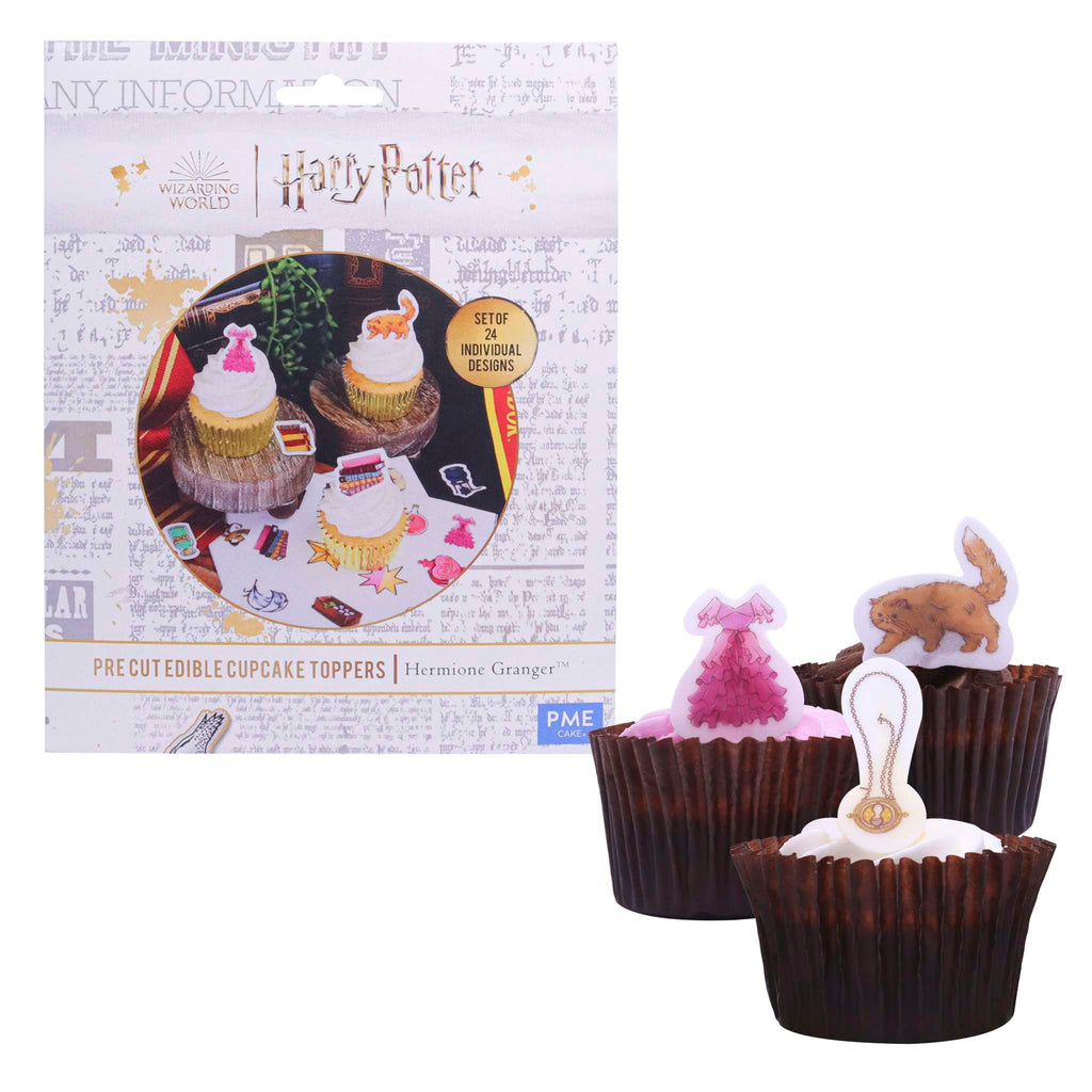 Hermione Granger Edible Cupcake Toppers Set Of 24 (24g)