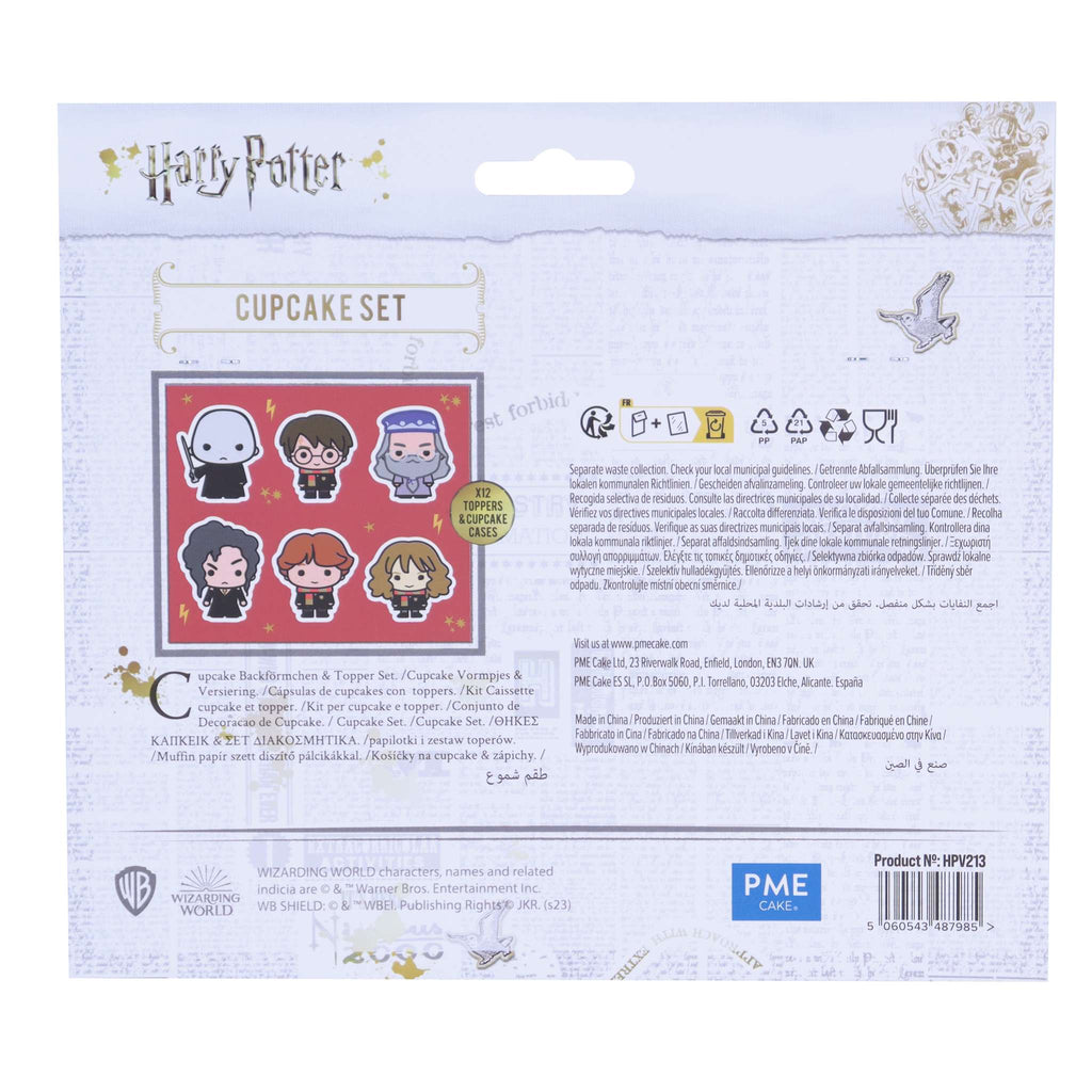 Harry Potter Characters Cupcake Set Of 12