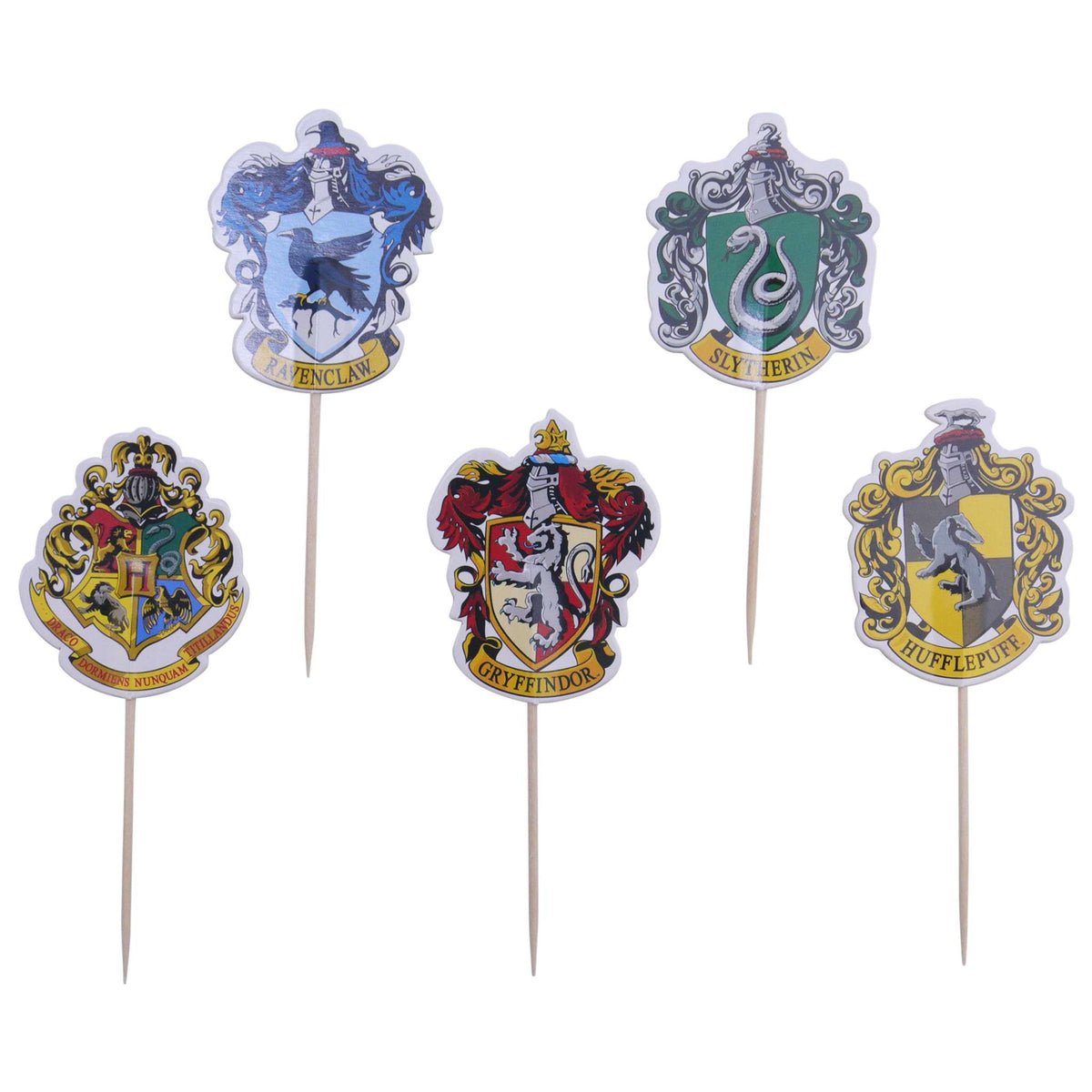 Harry Potter Creasts Cupcake Toppers  Pk/6
