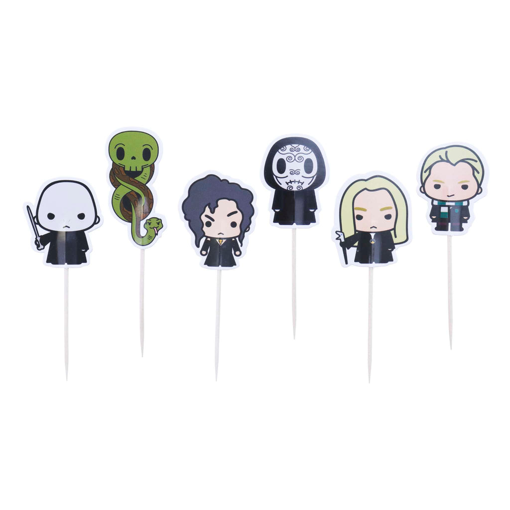 Harry Potter Taarttoppers, 6 stuks, De Duistere Kunsten