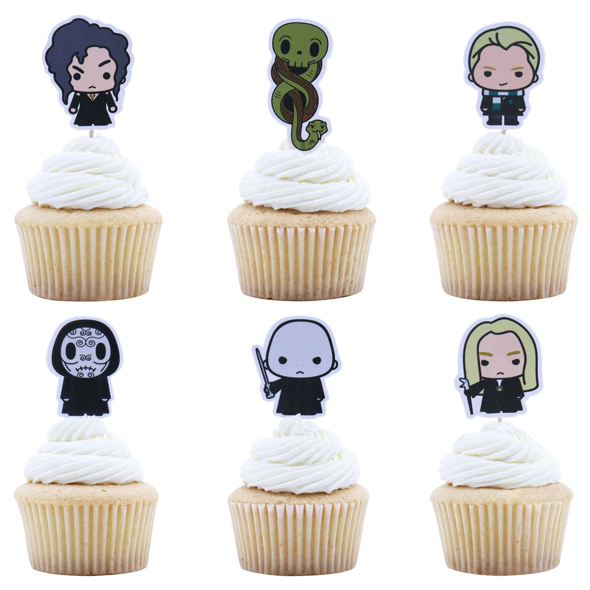 The Dark Arts Cupcake Toppers  Pk/6