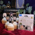 Harry Potter Taarttoppers, 6 stuks, De Duistere Kunsten