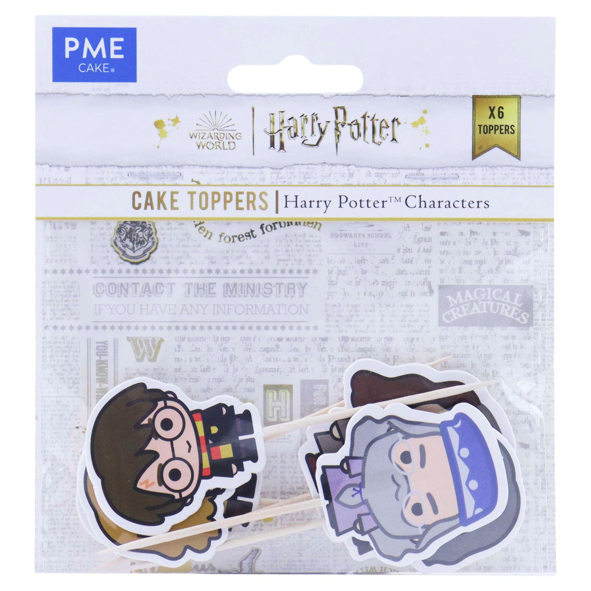 Harry Potter Characters Cupcake Toppers  Pk/6