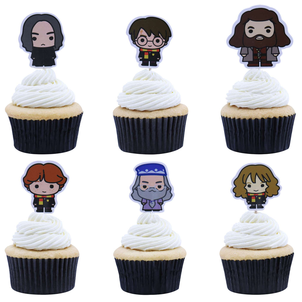 Harry Potter Characters Cupcake Toppers  Pk/6