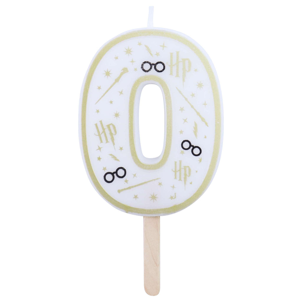 Number Zero Candle
