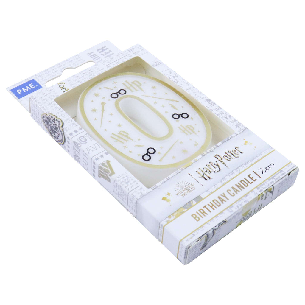 Number Zero Candle